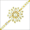 pearl rakhi diamond