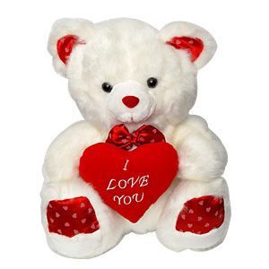 Send Teddy-with heart to India | Gifts to India | Send Exclusive ...