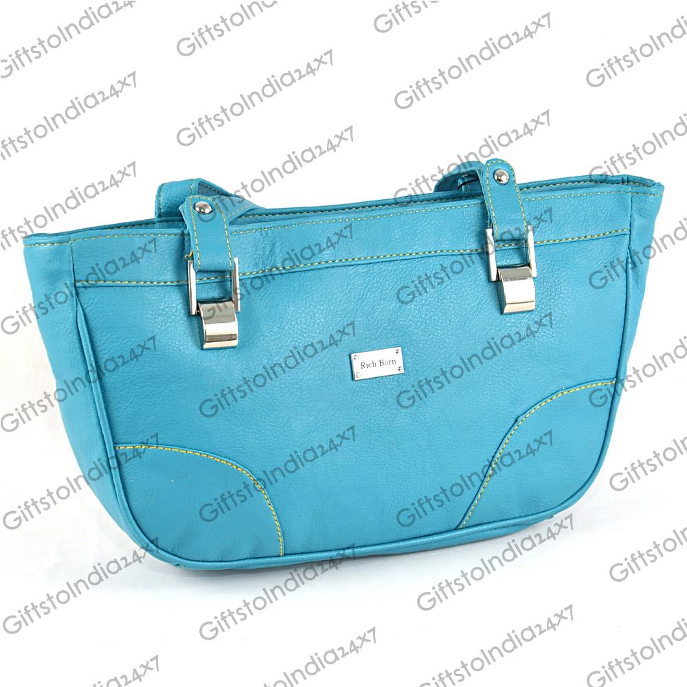 Blue Color Ladies Handbag