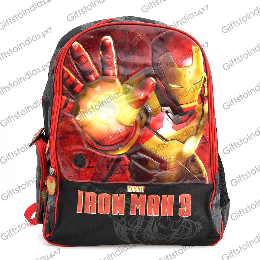 Attractive Iron Man 3 Bag Rakhi Kid Hamper