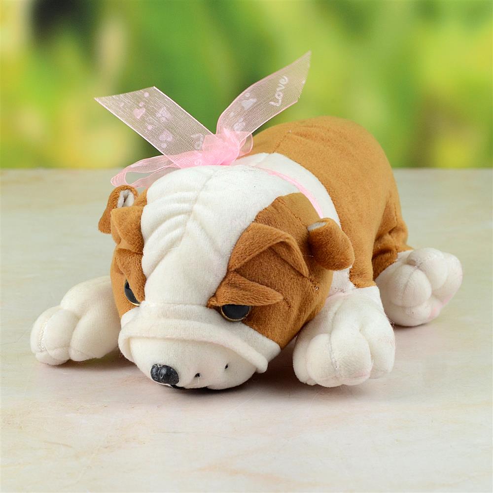 british bulldog soft toy