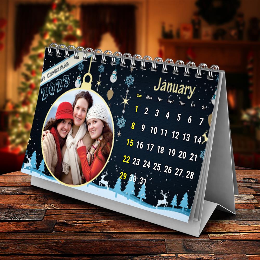 Charismatic Personalized Table Calendar