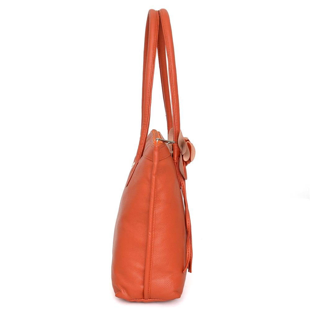 Trendy Orange Handbag