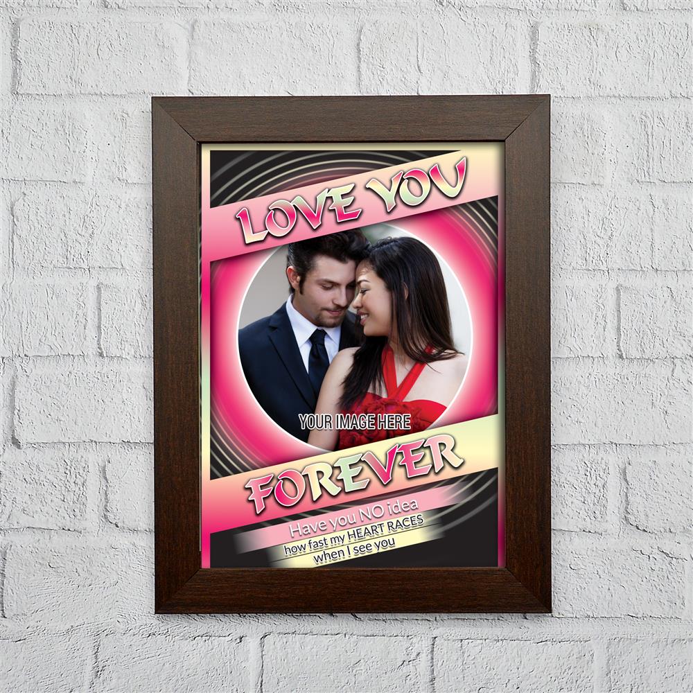 Love You Wooden Photo Frame Valentine Week