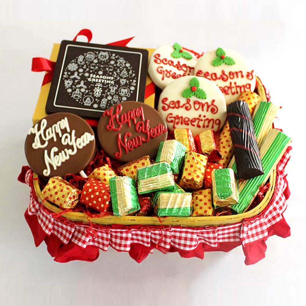 Christmas and New Year Artisanal Healthy Chocolate Hamper