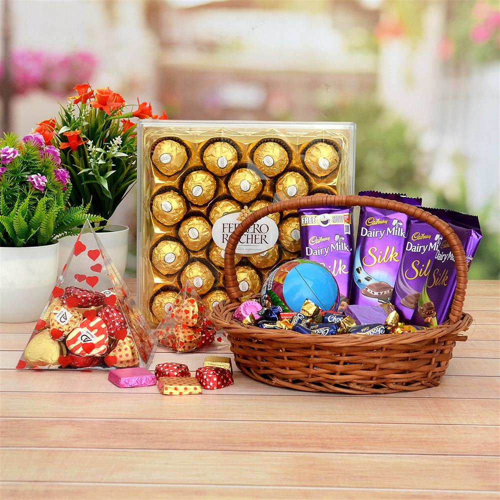 Perfect Chocolates Hamper Valentines Day