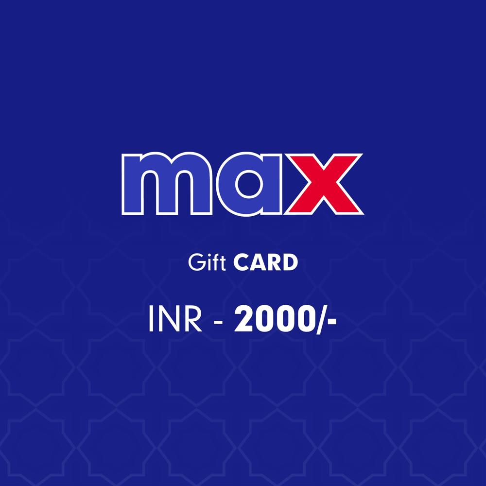 Max Gift Voucher Worth Rs 2000/, Gift Vouchers on Valentines Day