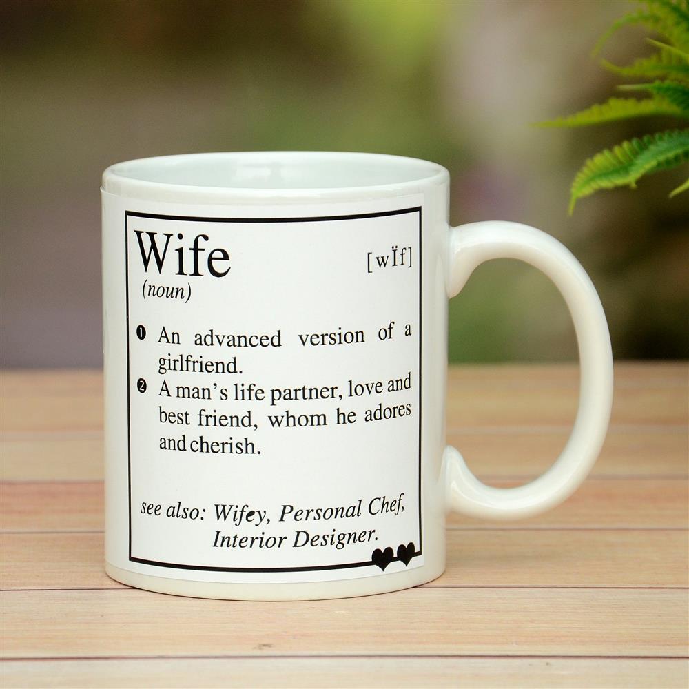 Personalized Mug For Wife Valentine Ts For Wife 