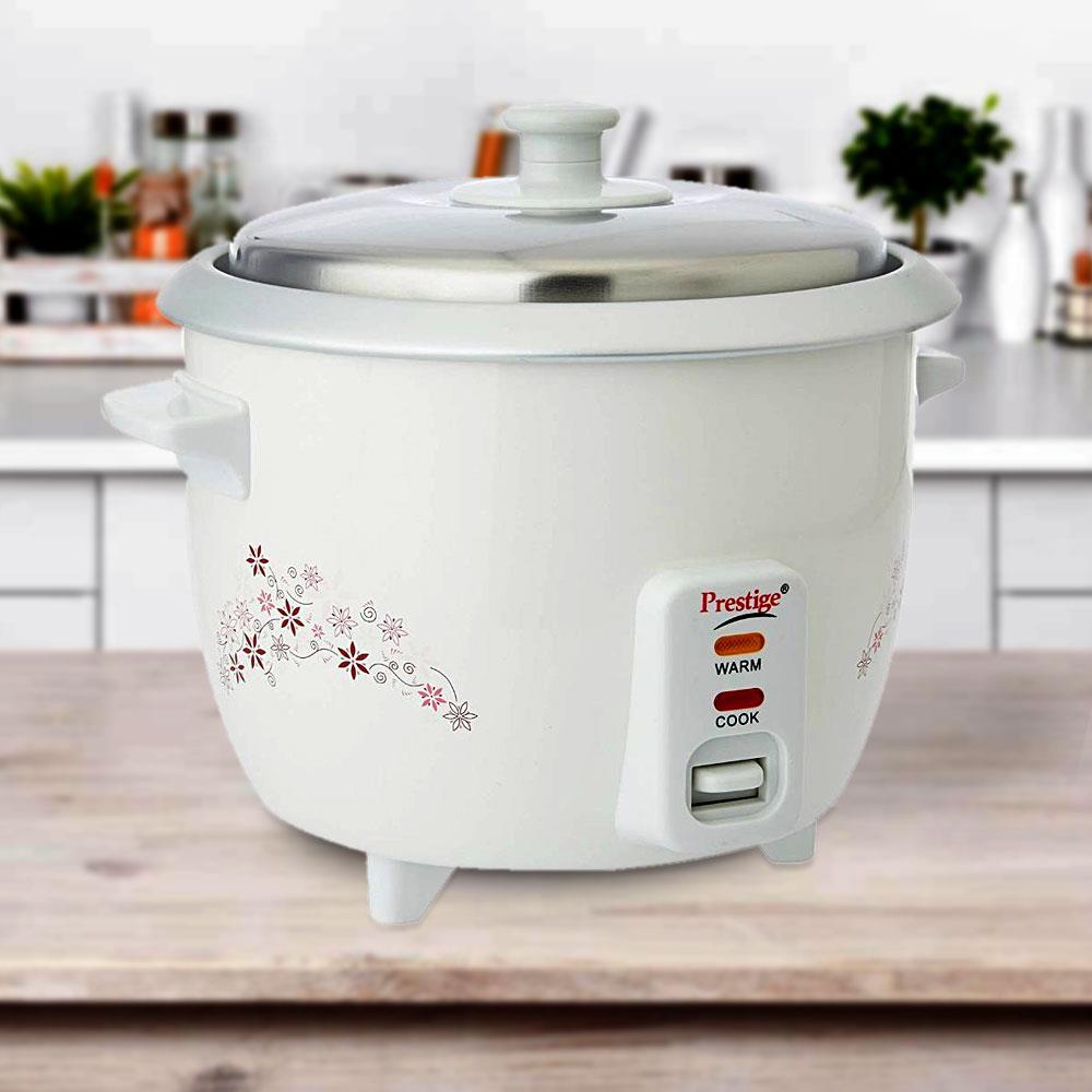 Prestige Delight 1Litre Electric Rice Cooker, Valentine Gifts for Wife