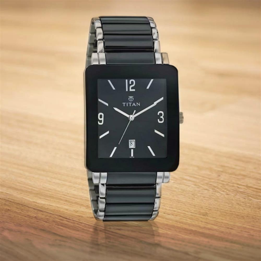 titan square watches for ladies