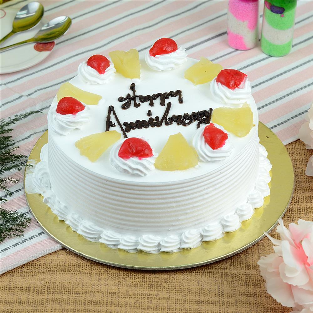 Anniversary Pineapple Cake- 1/2 Kg