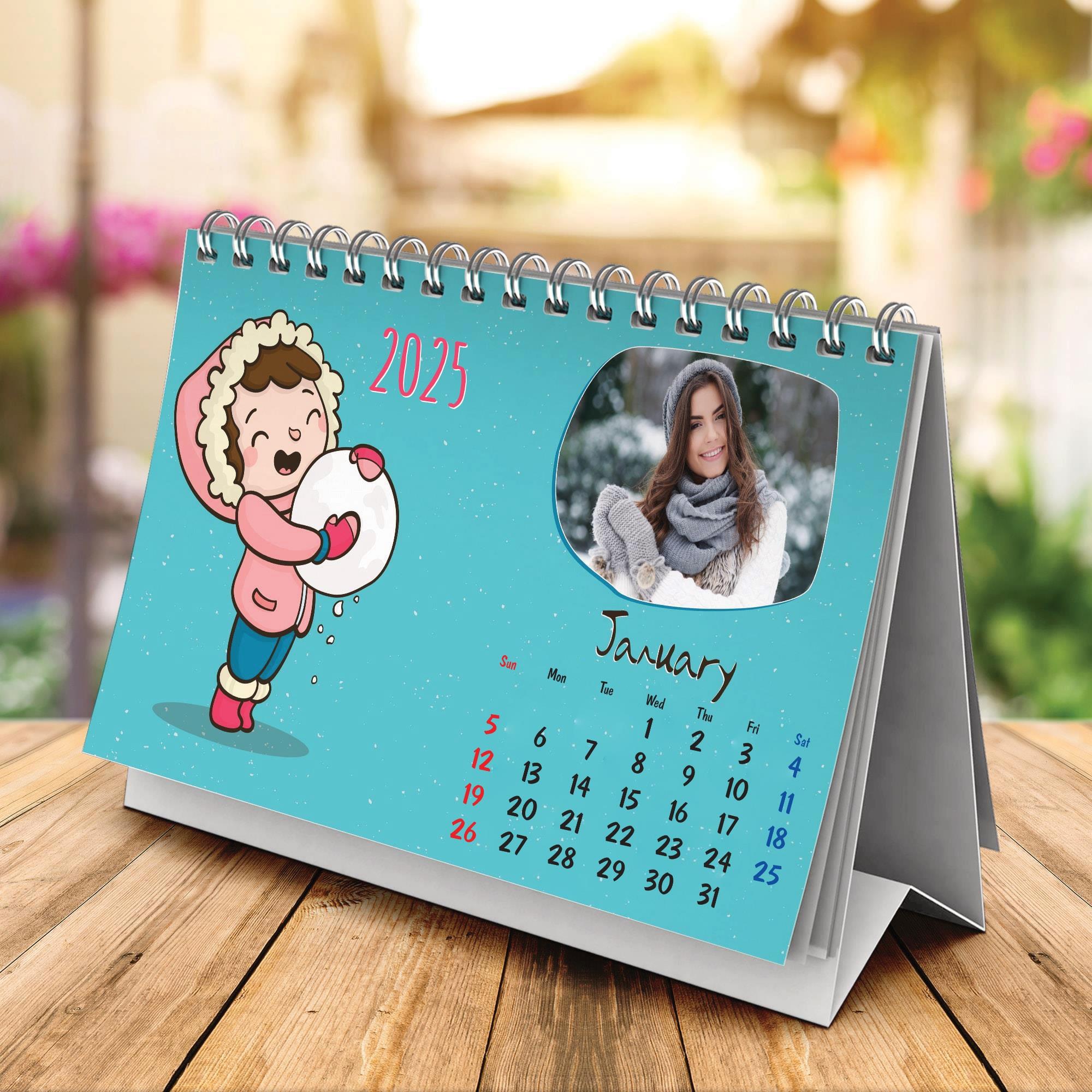 Seasonal Personalized Calendar