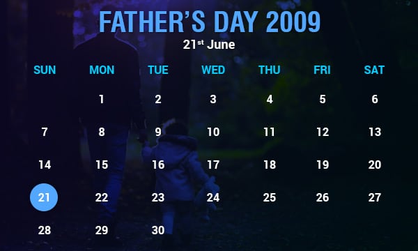 When Was Father S Day 2009